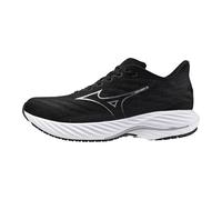 Mizuno Mens Wave Rider 28, Scarpe da Corsa Uomo, Nero Argento, 42.5 EU