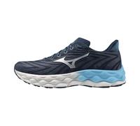 Mizuno Mens Wave Sky 8 Running Shoe, Bl WNG Teal SIL, 10