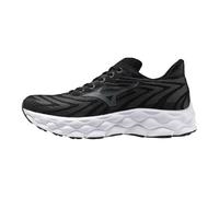 Mizuno Mens Wave Sky 8 Running Shoe, Black-Metallic Grey, 10