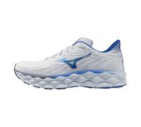 Mizuno Mens Wave Sky 8 Running Shoe, Plein Air-Laser Blue, 10