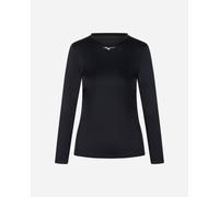 Mizuno Mid Weight W - Maglia Intimo Tecnico - Donna - Nero XS