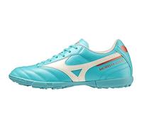 Mizuno MORELIA II CLUB AS, Scarpe da Football, Unisex - Adulto, Blue Curacao/Snow White/Red Brown Satin, 42.5 EU