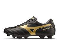Mizuno Morelia II Club MD scarpe da calcio da uomo nero/oro/ombra scura (44.5 EU)