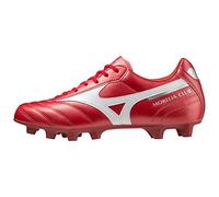 Mizuno Morelia II Club, Scarpe da Ginnastica Uomo, Hriskred Wht Argento, 39 EU