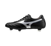 Mizuno Morelia II Club Si, Scarpe da Calcio per Terreni Bagnati (Nero, Sistema Taglie Calzature EU, Adulto, Numero, Media, 47)