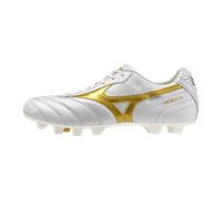 Mizuno MORELIA II JAPAN Scarpe da calcio Bianco/Football Oro/Galaxy Argento Donna/Uomo Taglia40
