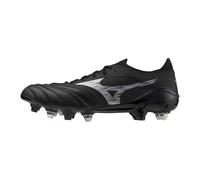 Mizuno Morelia Iv E - Scarpe da rugby da uomo, Nero argento, 40.5 EU