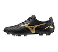 Mizuno Morelia Neo 4 PRO MD Uomo Scarpe da Calcio Nero Nero, Nero/Oro/Nero, 43 EU