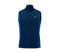 Mizuno Motion Waterrepellent Light Vest Estate Blu Uomo TagliaS