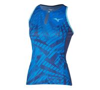 Mizuno Mugen Printed Canottiera Donna in blu, Taglia: L