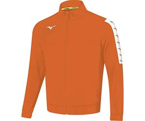 Mizuno Nara Track Jacket M Giacca Uomo, Uomo, Giacca, 32FC9A01, Orange (Arancione), 3XL