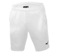 Mizuno Nara Traing Short Jr - Pantaloncini Unisex Bambino, Unisex - Bimbi 0-24, Pantalone Corto, 32FB0B51, Bianco, 10 Anni