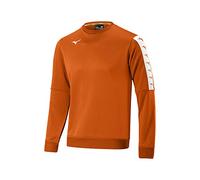 Mizuno Nara Trn Swt M - Maglietta a Maniche Lunghe da Uomo, Uomo, Maglietta a Maniche Lunghe, 32FC9A03, Orange (Arancione), L