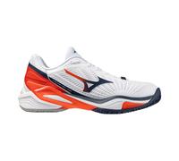 Mizuno Neo Ace Clay White/Insignia Blue/Orange da Uomo 45 Bianco