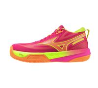 MIZUNO NEO JUMP Scarpe da pallavolo Rosa Tetra/Fortune Giallo/Light Arancione Donna/Uomo Taglia45