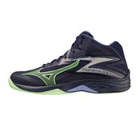 Mizuno Pallavolo Unisex Thunder Blade Z Mid, Eveblue Techgreen Iolite, 45 EU