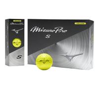 Mizuno Palline da golf Pro S - confezione da 12 pezzi, giallo