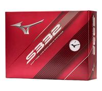 Mizuno Palline da golf S332 - Confezione da 12, bianco