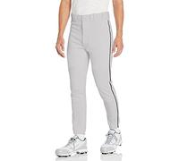 Mizuno Pant Pantaloni Premier Piped M Grigio-Nero, M Uomo