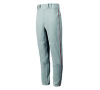 Mizuno Pant Pantaloni Premier Piped S Grigio-Rosso, S Uomo