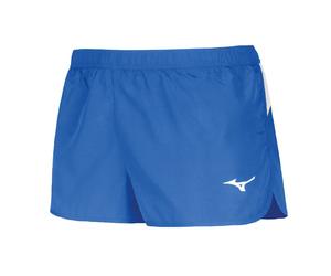 Mizuno Pantaloncino Team Premium Split Short, uomo, Running - 22 (Royal/Royal)