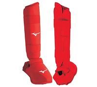 Mizuno Paratibia e Piede per Karate kumitè (M, Rosso)