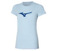 Mizuno PARIS GRAPHIC T-SHIRT Scarpe da allenamento Celestial blue Donna TagliaXS
