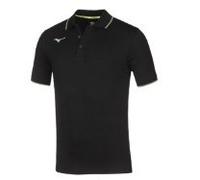 Mizuno Polo T-Shirt, Argento Nero, L Uomo