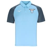 Mizuno Polyester Polo S.S. Lazio Men Retro Blu Uomo TagliaL