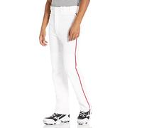 Mizuno Premier PRO Piped G2 - Pantaloni da Baseball da Uomo, Uomo, Premier PRO Piped Pant G2 XS Bianco-Rosso, 350387.0010.03.XS, Bianco/Rosso., XS