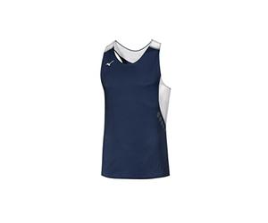 Mizuno Premium Singlet Canottiera Uomo, Uomo, Maglietta Senza Maniche, U2EA700114, Navy/White (Blu Navy, Bianco), S