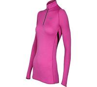 Mizuno Running Breath - Maglia termica da donna in lana con cerniera a 1/2
