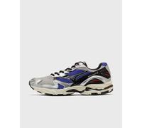 Mizuno Wave Rider 10, Scarpe da Corsa Running, Mesh e Pelle Sintetica, Argento Blu Nero (Sistema Taglie Calzature EU, Adulto, Numero, Media, 45)