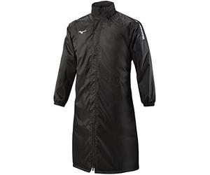 Mizuno Sapporo Bench Jacket M Giacca da uomo, Uomo, Giacca a vento, 32FE9A04, nero, M