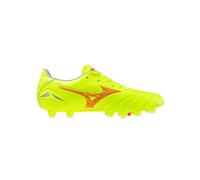 Scarpe da calcio Mizuno Morelia Neo IV Pro MD giallo sicurezza/fuoco corallo 2/galaxy argento uomo (45 EU)