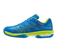 Scarpe da uomo per il padel Mizuno Wave Exceed Light Padel - peace blue/acid lime/white 44