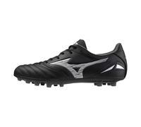Mizuno Scarpe da calcio da uomo IV Artificial Ground, Nero argento, 42.5 EU