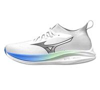 Mizuno Scarpe da Corsa Neo Zen da Uomo, Bianco-frontiera Blu, 43 EU