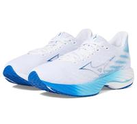 Mizuno Scarpe da corsa Wave Rider 28 D da donna, Bianco-mugen Blu, 7 Wide
