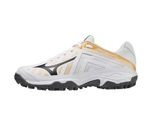 Mizuno Scarpe da hockey da bambino Wave Lynx Junior, Ferro Oro Bianco, 37 EU