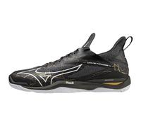 Mizuno Scarpe da pallamano da uomo Wave Mirage 4, Nero Bianco Oro 41, 39 EU