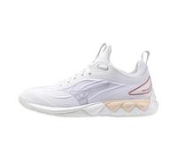 Mizuno Scarpe da pallavolo da donna Wave Luminous, bianco/rosa., 44 EU