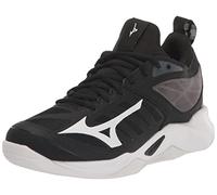 Mizuno Scarpe da pallavolo Wave Dimension Donna, Nero/Bianco, 38.5 EU