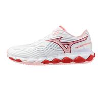 Scarpe da tennis da donna Mizuno Wave Enforce Tour 2 CC - white/lava orange/dahlia - Bianco (38)