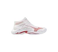 Mizuno Wave Lightning Elite Mid White/Rose Elegance/Lava Falls da Donna 39 Bianco