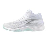 Mizuno Scarpette Unisex Thunder Blade Z Mid, Indoor - 40 (Bianco/Blue Tint)