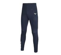 Mizuno Sendai Train Pant Jr - Pantaloni Lunghi Unisex per Bambino, Unisex - Bimbi 0-24, Pantaloni Lunghi., 32ED9945, Navy/White (Blu Navy, Bianco), 10 Anni
