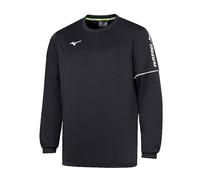 Mizuno Sendai Training Round Neck Maglia di Tuta, Nero, L Unisex-Adulto