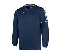 Mizuno Sendai Training Round Neck Maglia di Tuta, Blu Navy, XL Unisex-Adulto