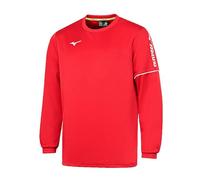 Mizuno Sendai Training Round Neck Maglia di Tuta, Colore: Rosso, XL Unisex-Adulto